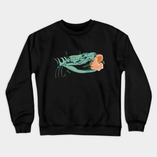 Snake Head Crewneck Sweatshirt